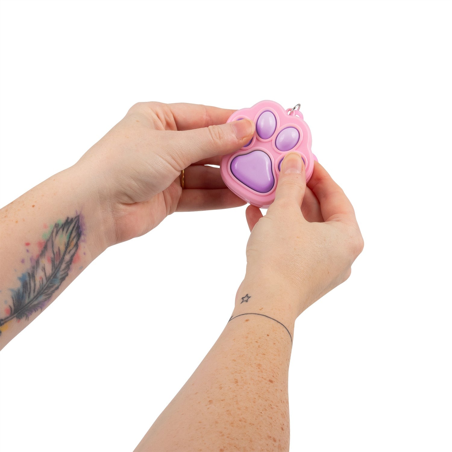 Fidget Paw Clicker Nyckelring