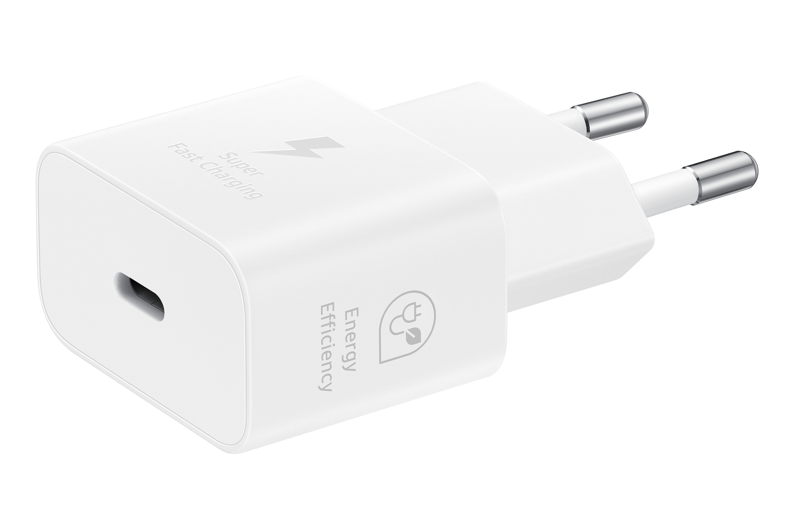 USB-C Power Väggladdare Fast Charge 25W PD, vit