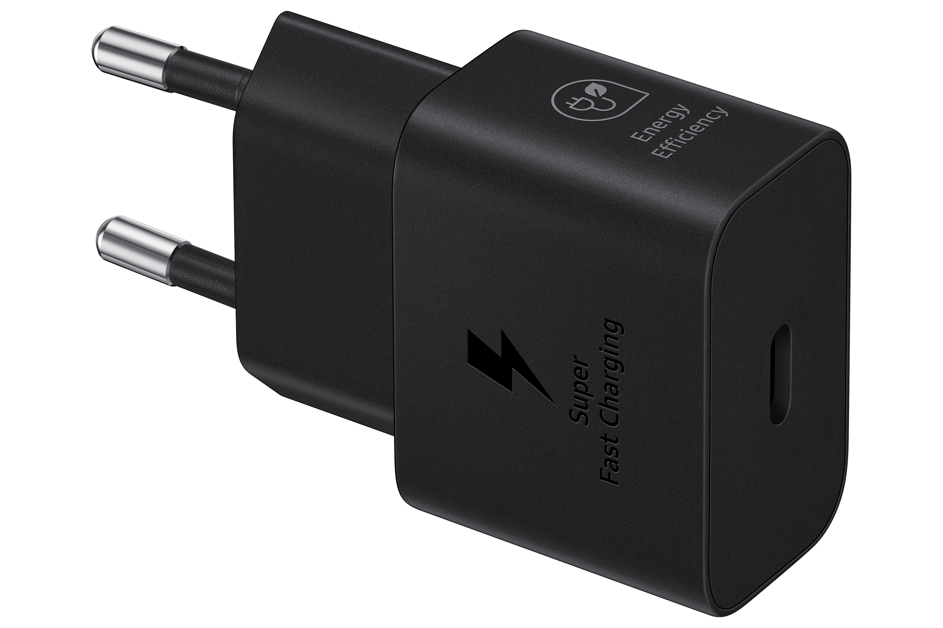 USB-C Power Laddare Fast Charge 25W PD, svart