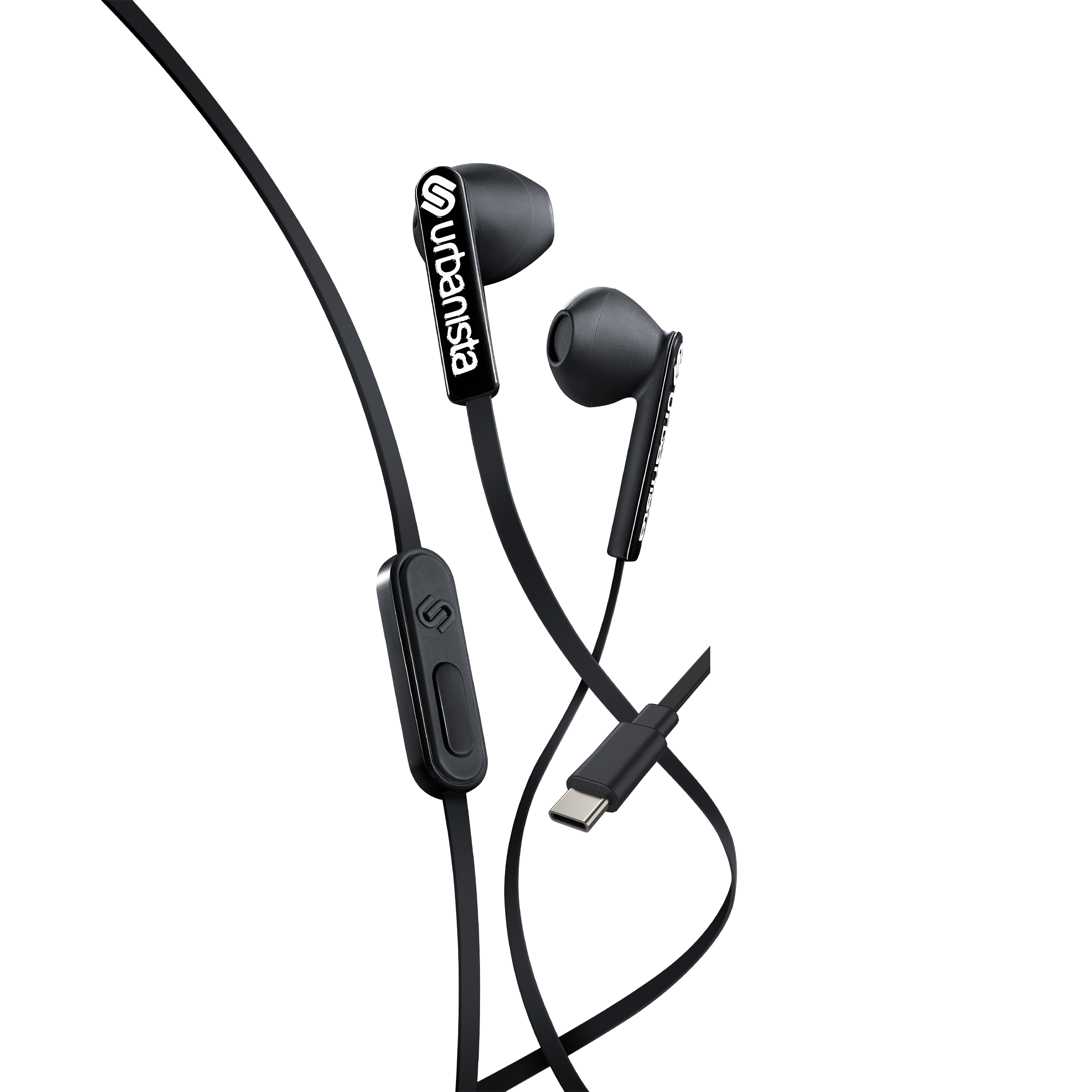 San Francisco Hörlurar In-Ear USB-C, svart