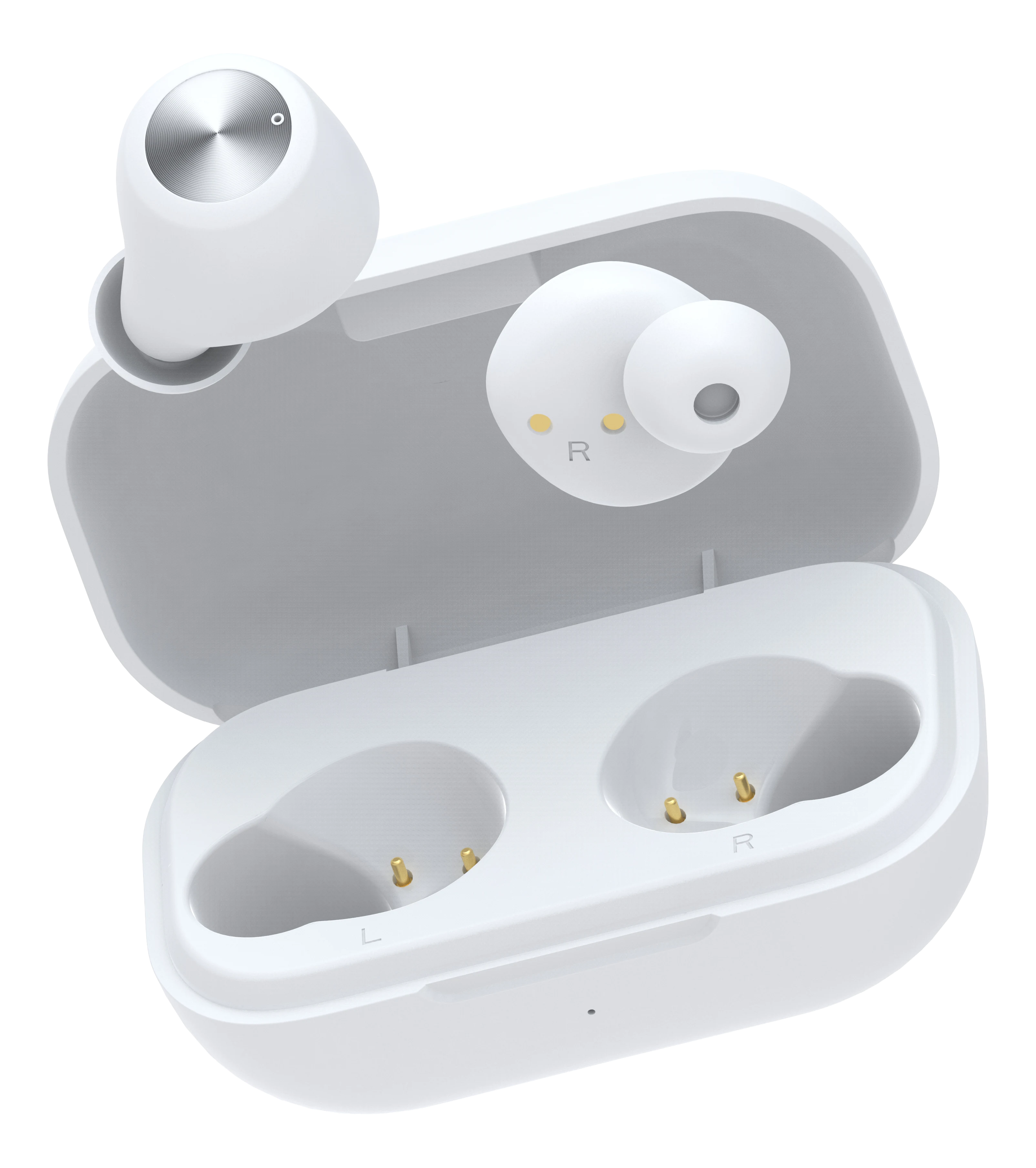 TWS  Hörlurar  in-ear trådlösa, Vit