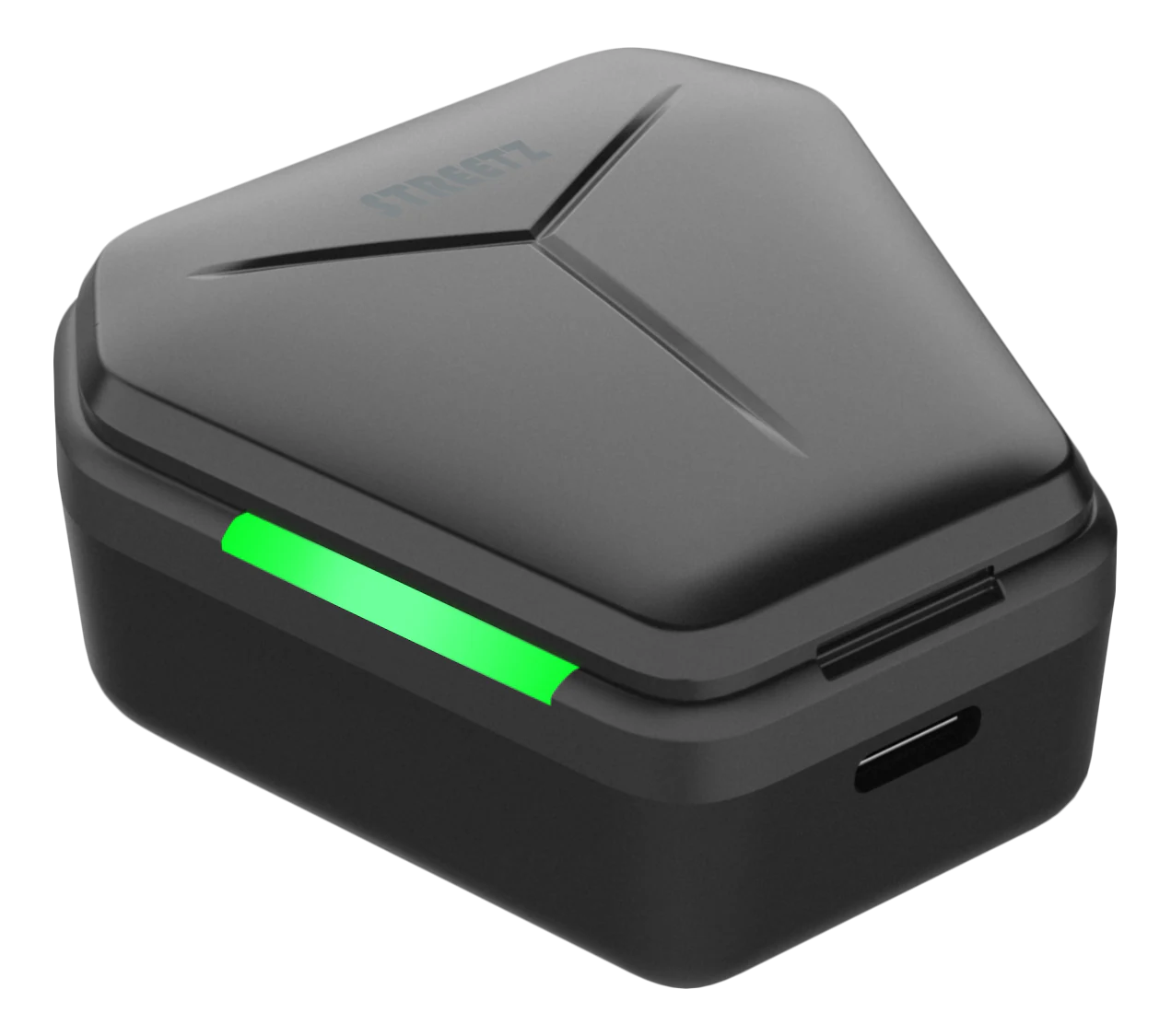 Gaming TWS Hörlurar  in-ear trådlösa, Svart