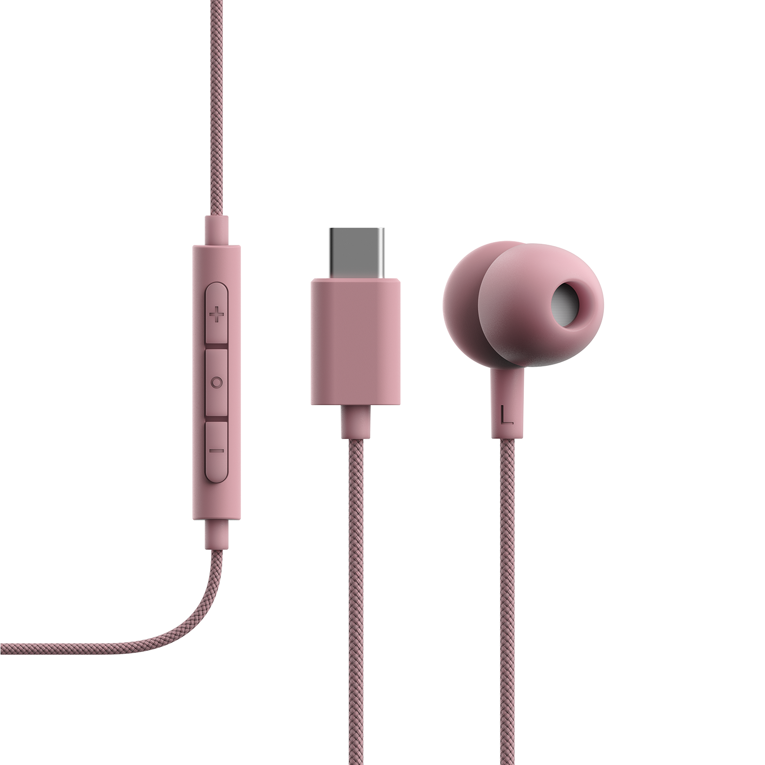 V3 In-ear Hörlurar Trådbundna USB-C, Rosa