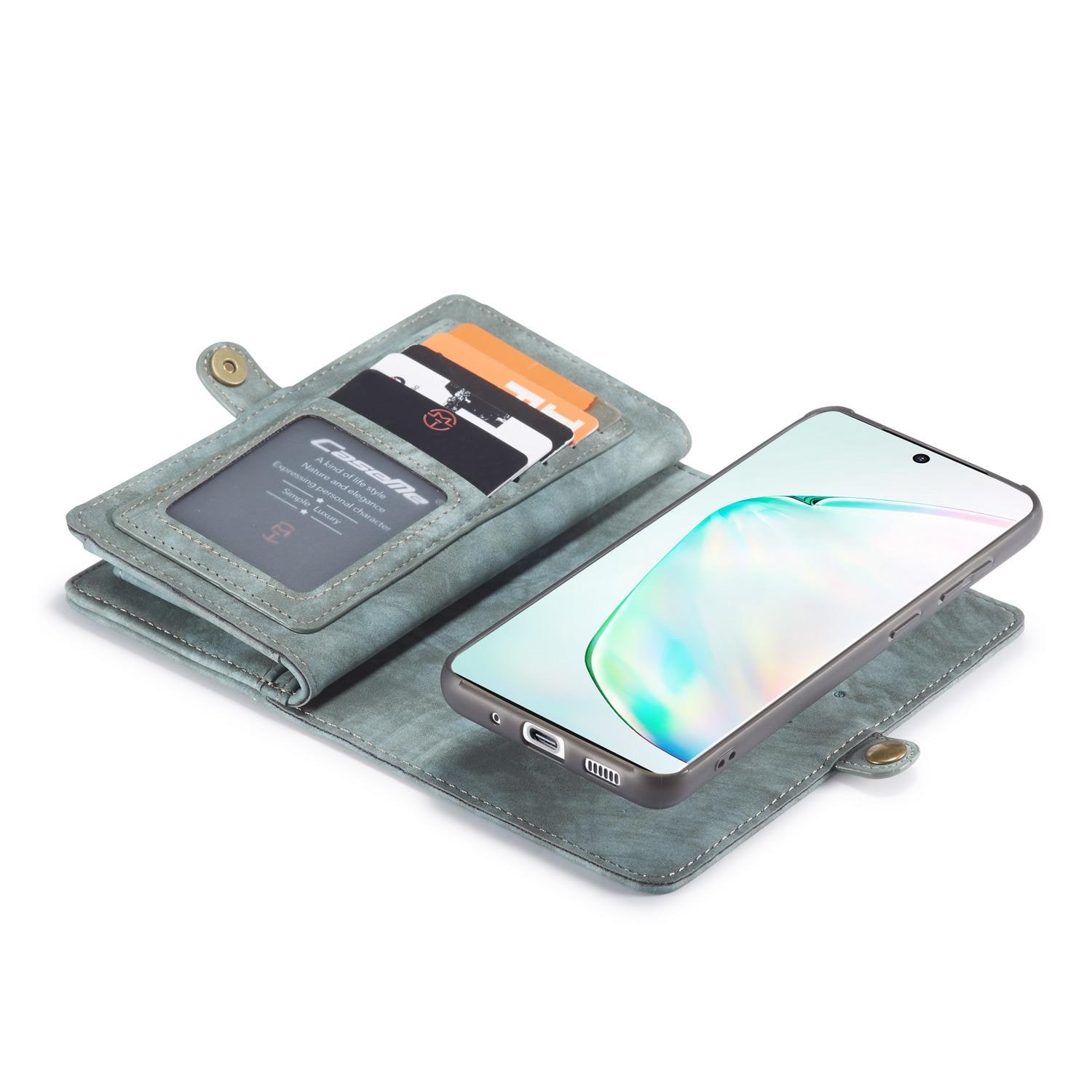 Samsung Galaxy S20 Rymligt plånboksfodral med många kortfack, Blå