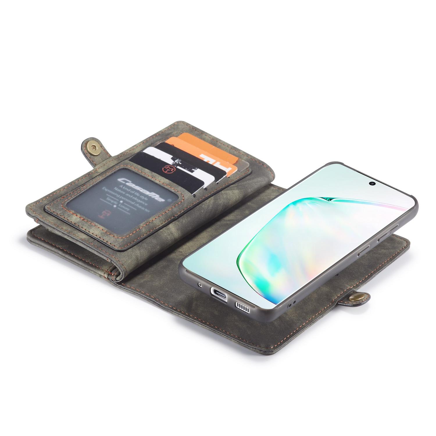 Samsung Galaxy S20 Plus Rymligt plånboksfodral med många kortfack, Grå
