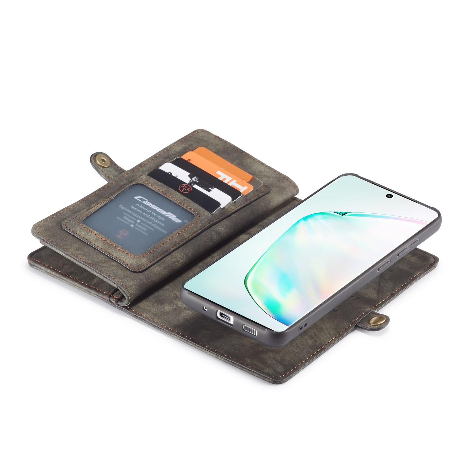 Samsung Galaxy S20 Ultra Rymligt plånboksfodral med många kortfack, Grå