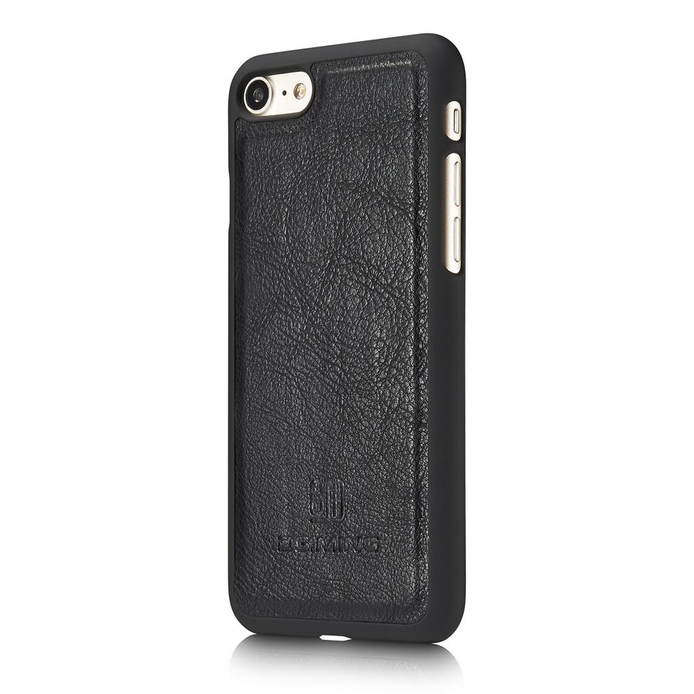 iPhone 8 Plånboksfodral med avtagbart skal, svart