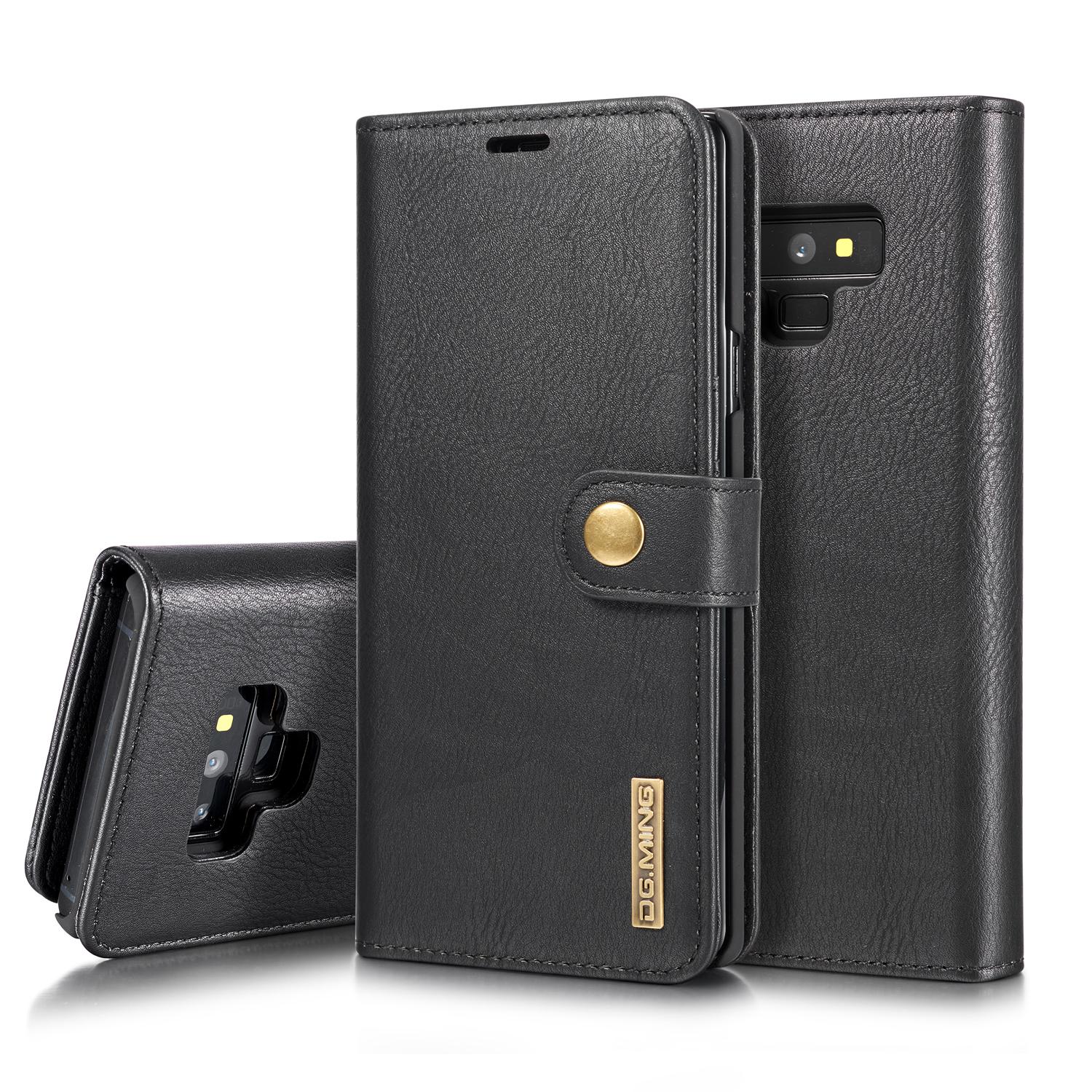 Samsung Galaxy Note 9 Plånboksfodral med avtagbart skal, Black