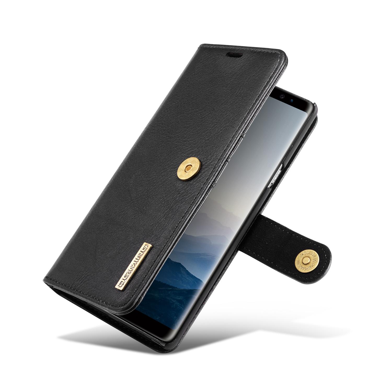 Samsung Galaxy Note 9 Plånboksfodral med avtagbart skal, Black