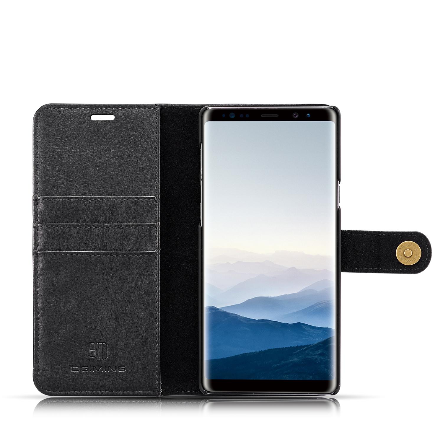 Samsung Galaxy Note 9 Plånboksfodral med avtagbart skal, Black