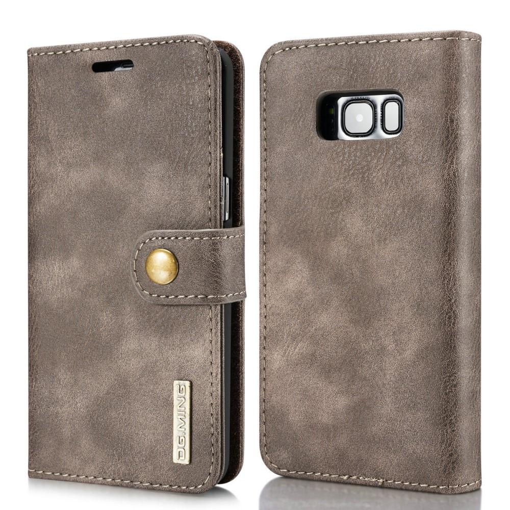 Galaxy S8 Plånboksfodral med avtagbart skal, brun
