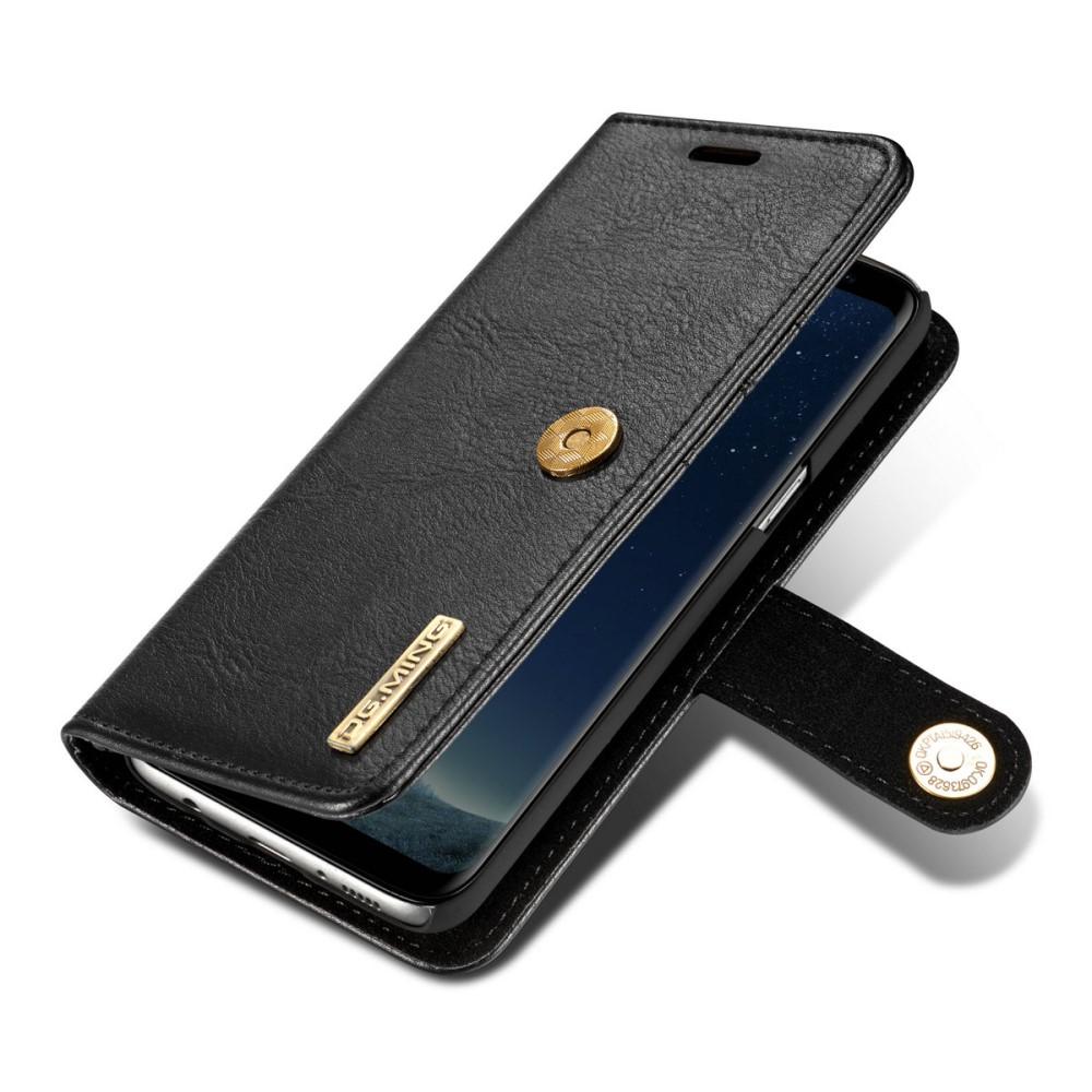 Samsung Galaxy S8 Plus Plånboksfodral med avtagbart skal, Svart