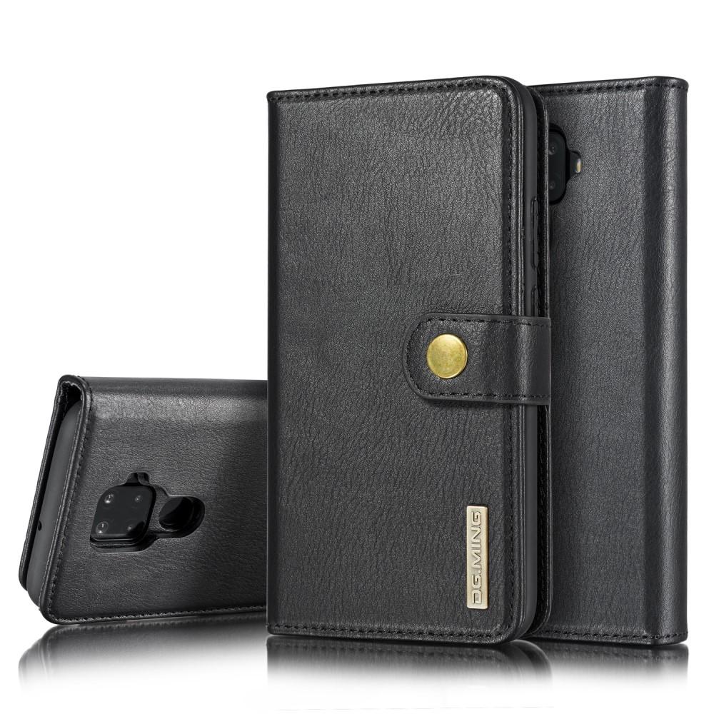 Huawei Mate 30 Lite Plånboksfodral med avtagbart skal, Svart