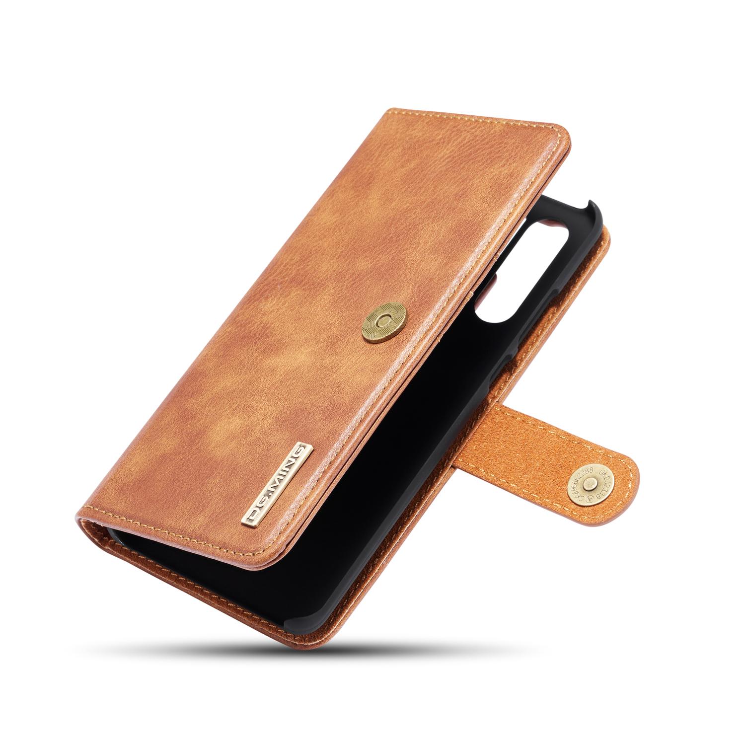 Huawei P30 Pro Plånboksfodral med avtagbart skal, Cognac