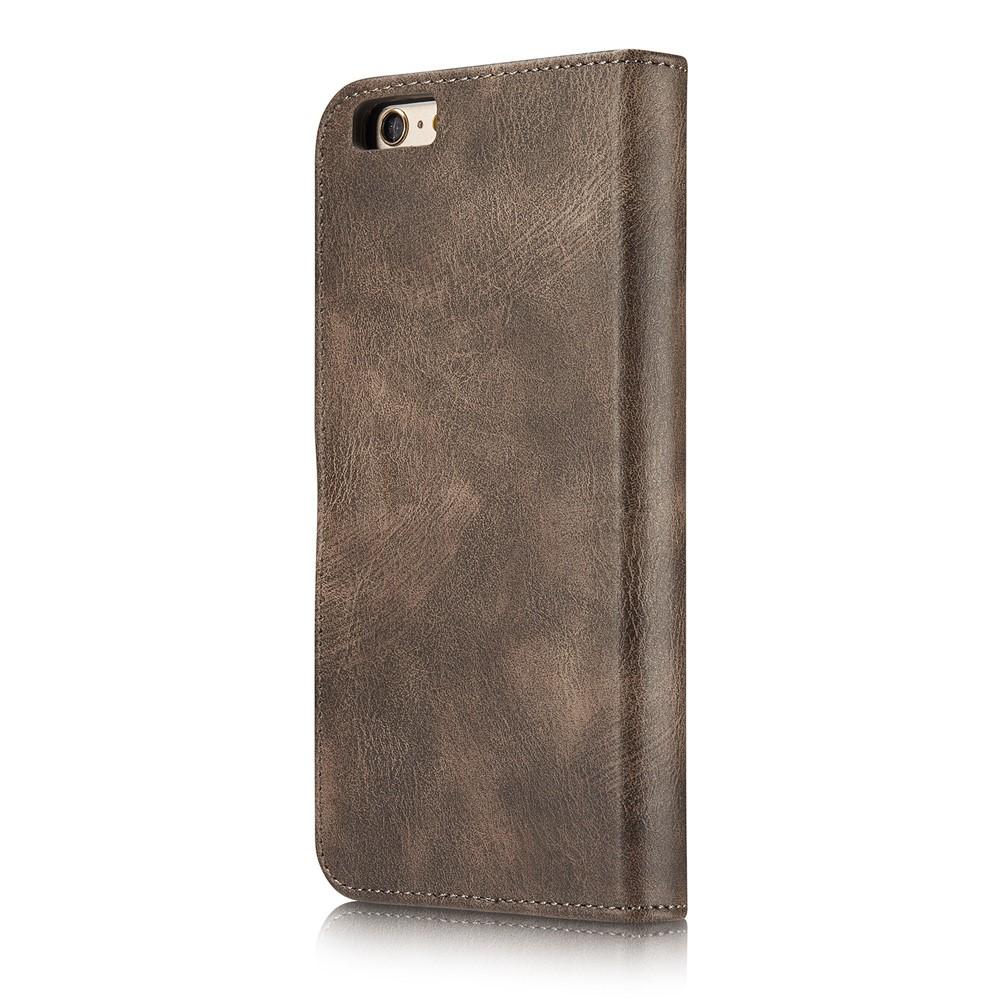 Apple iPhone 6/6S Plånboksfodral med avtagbart skal, Brun