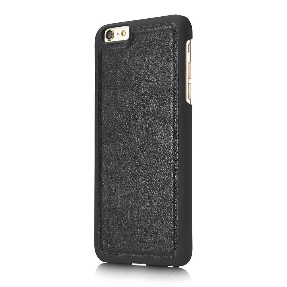 Apple iPhone 6 Plus/6S Plus Plånboksfodral med avtagbart skal, Svart