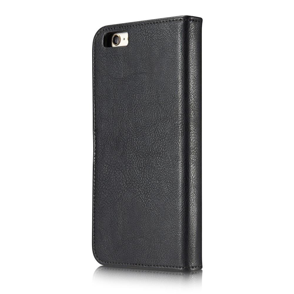 iPhone 6 Plus/6S Plus Plånboksfodral med avtagbart skal, svart