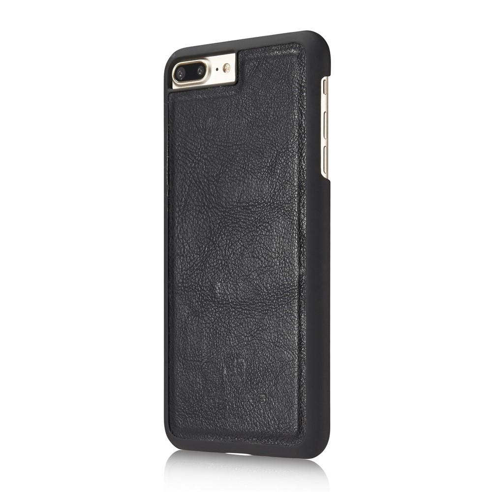 iPhone 7 Plus/iPhone 8 Plus Plånboksfodral med avtagbart skal, Black
