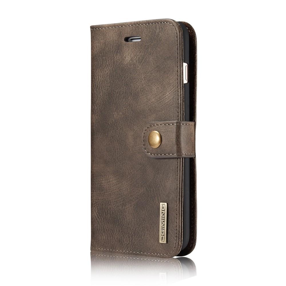 iPhone 7 Plus/iPhone 8 Plus Plånboksfodral med avtagbart skal, Brown