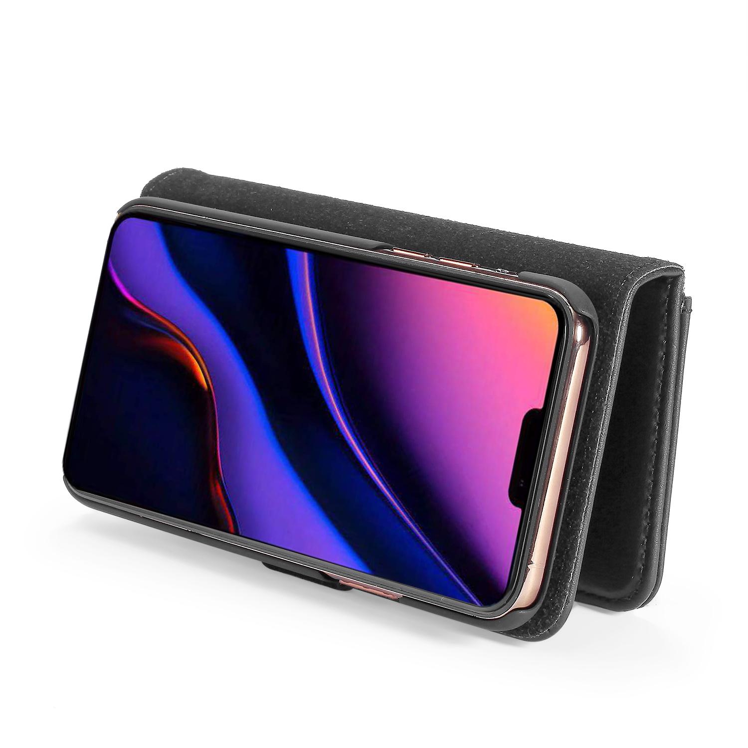 iPhone 11 Pro Max Plånboksfodral med avtagbart skal, Black