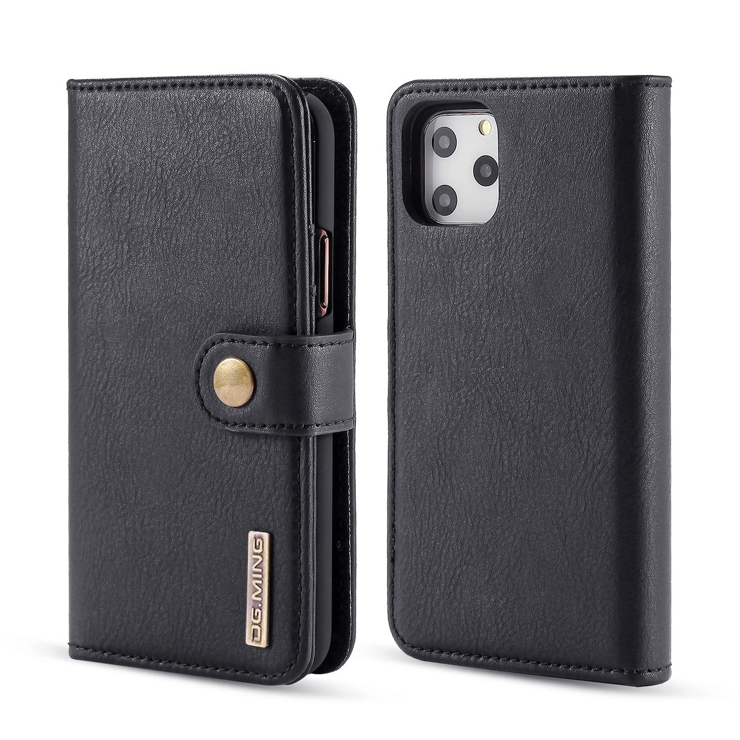 iPhone 11 Pro Max Plånboksfodral med avtagbart skal, Black