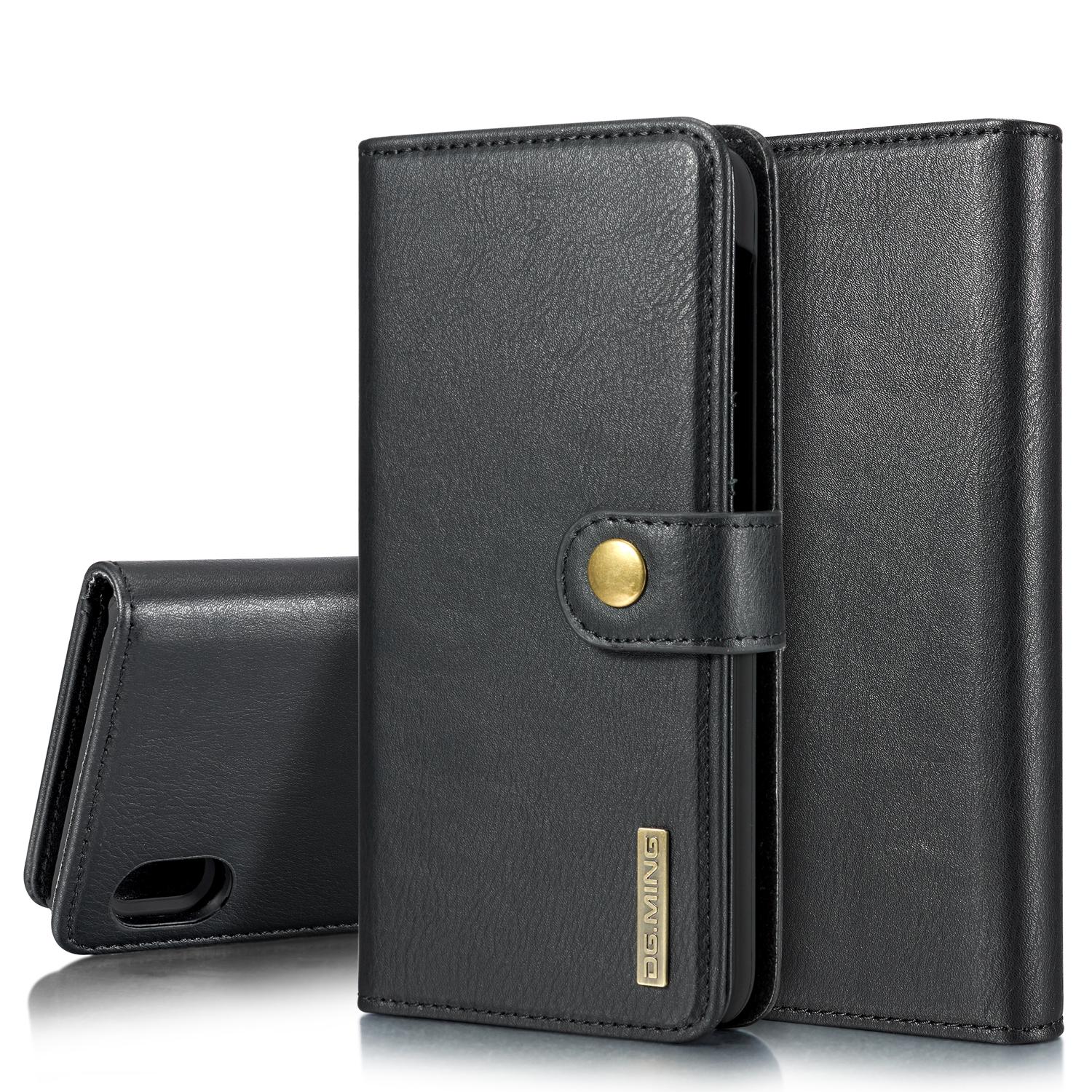 Samsung Galaxy A10 Plånboksfodral med avtagbart skal, Black