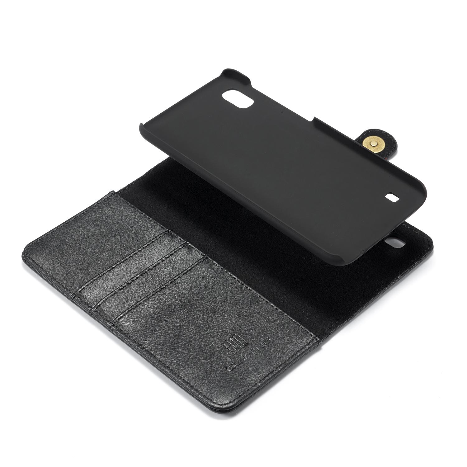 Samsung Galaxy A10 Plånboksfodral med avtagbart skal, svart