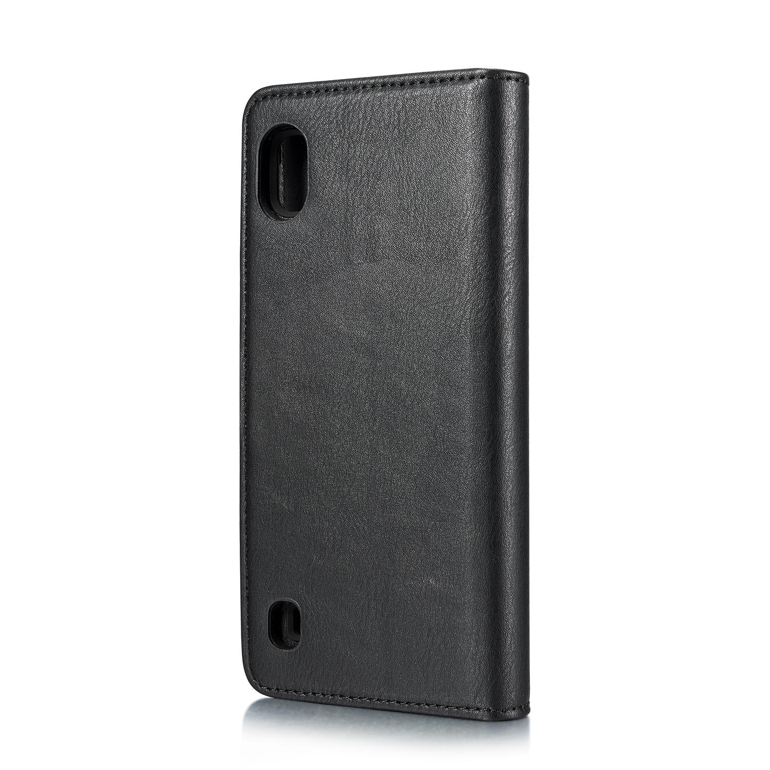 Samsung Galaxy A10 Plånboksfodral med avtagbart skal, svart