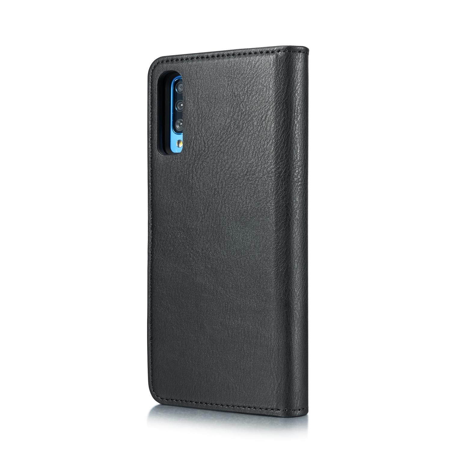 Samsung Galaxy A70 Plånboksfodral med avtagbart skal, svart