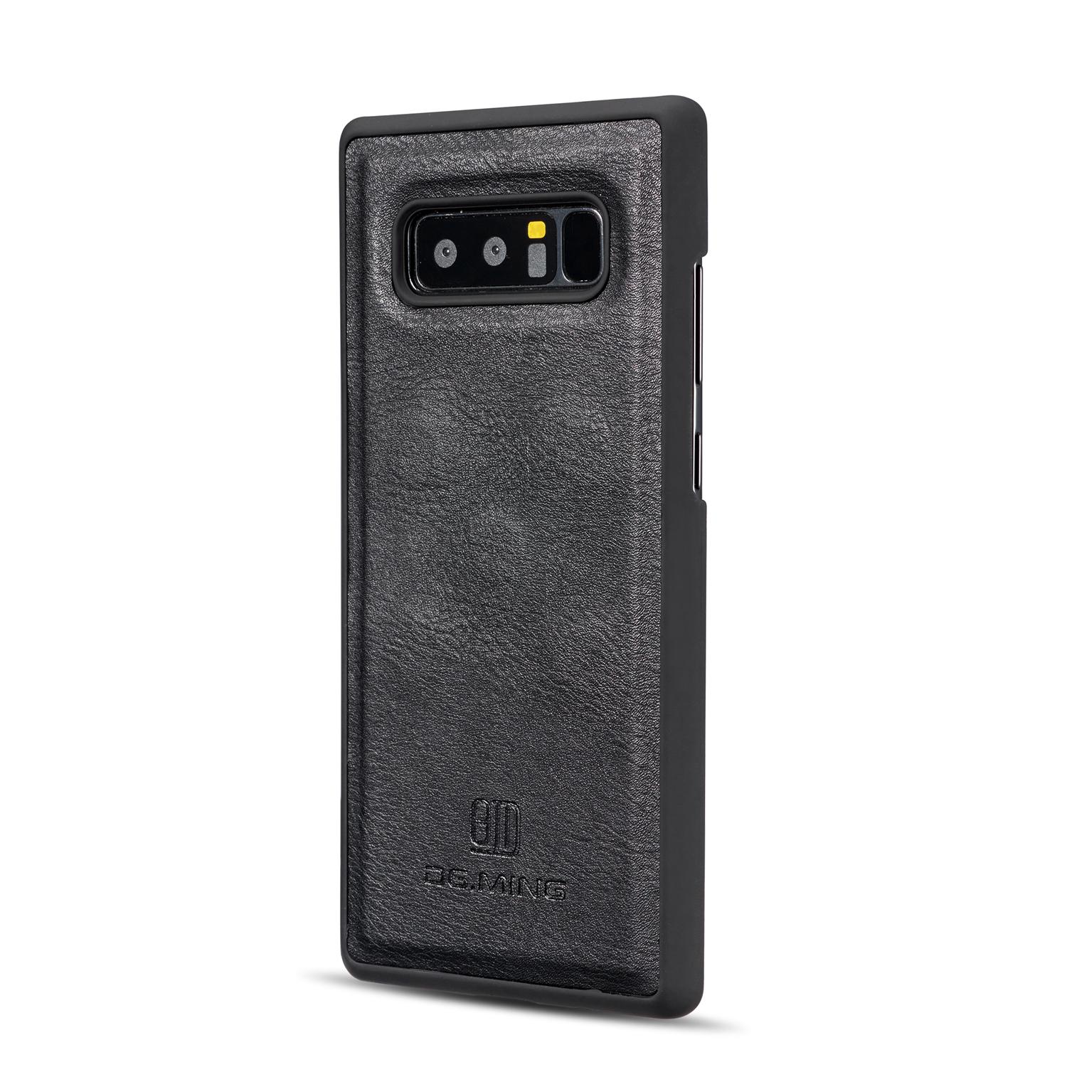 Samsung Galaxy Note 8 Plånboksfodral med avtagbart skal, Svart