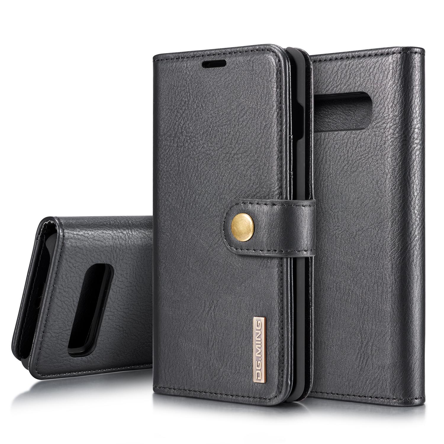 Samsung Galaxy S10 Plus Plånboksfodral med avtagbart skal, Black