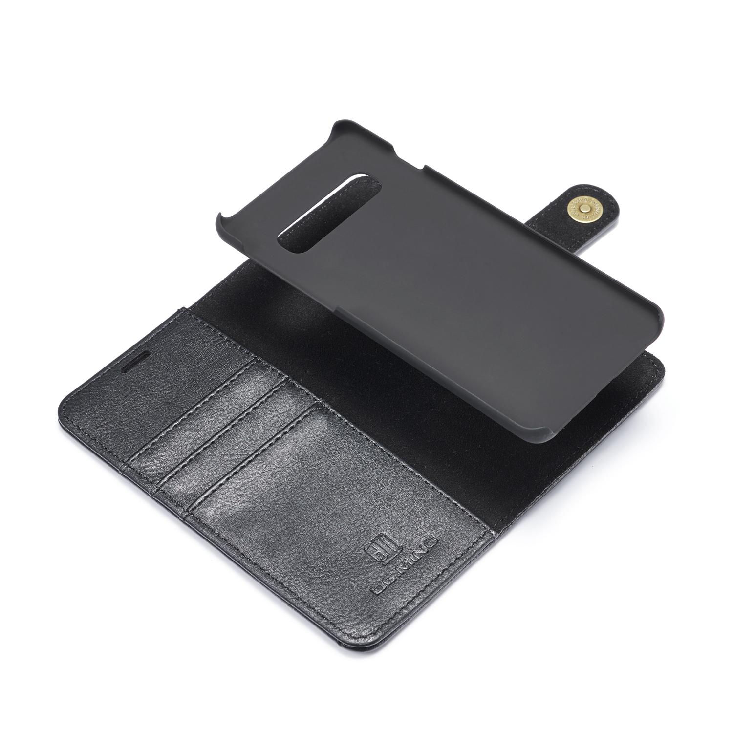 Samsung Galaxy S10 Plus Plånboksfodral med avtagbart skal, Black