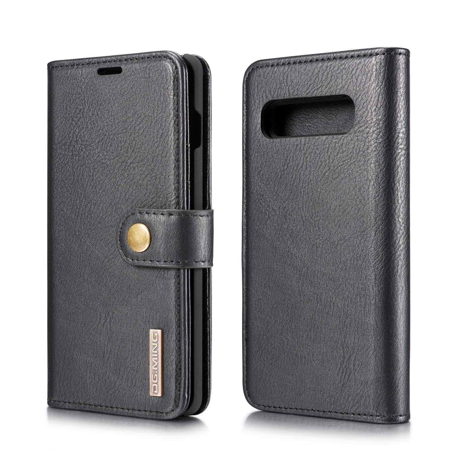 Samsung Galaxy S10 Plus Plånboksfodral med avtagbart skal, Black
