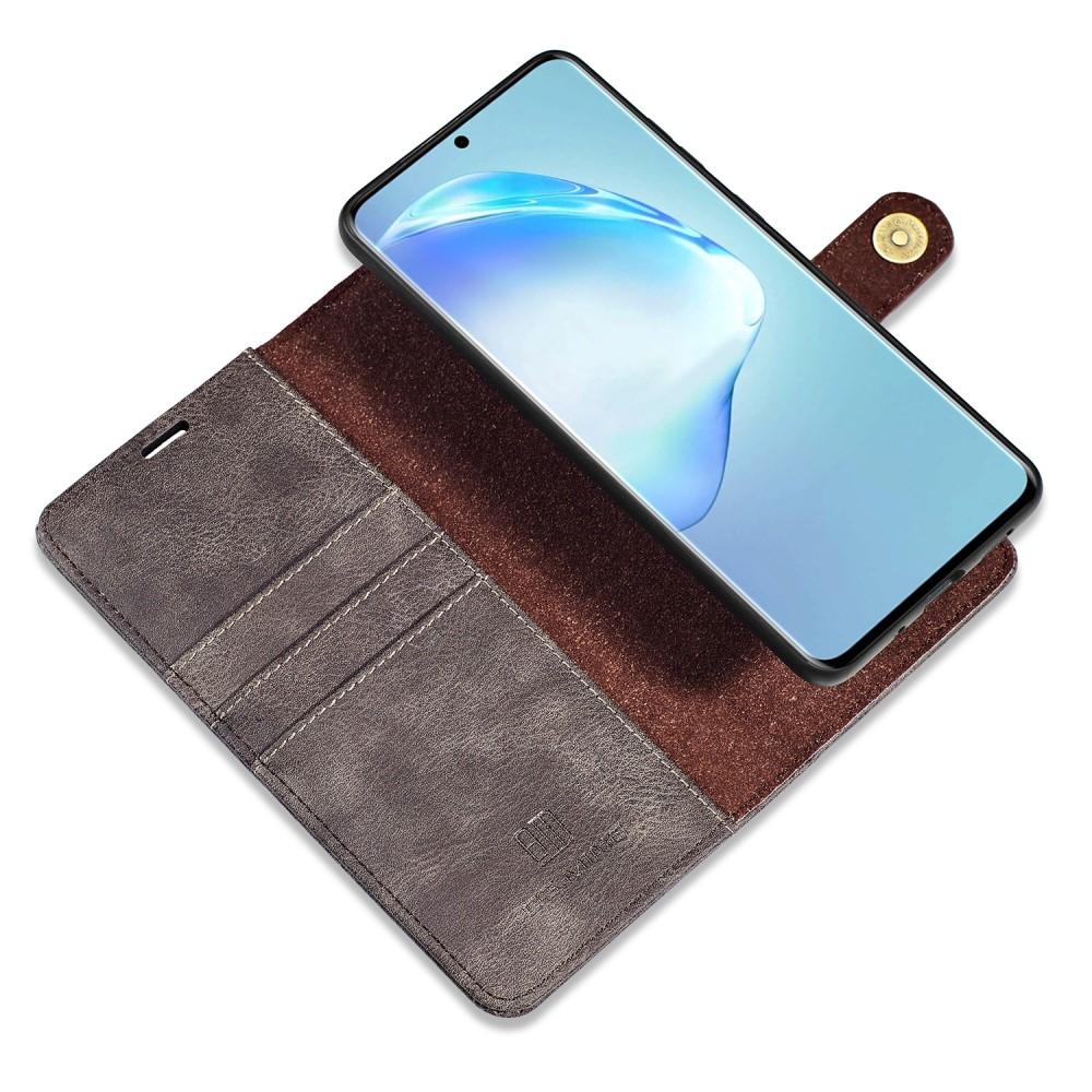 Samsung Galaxy S20 Ultra Plånboksfodral med avtagbart skal, brun