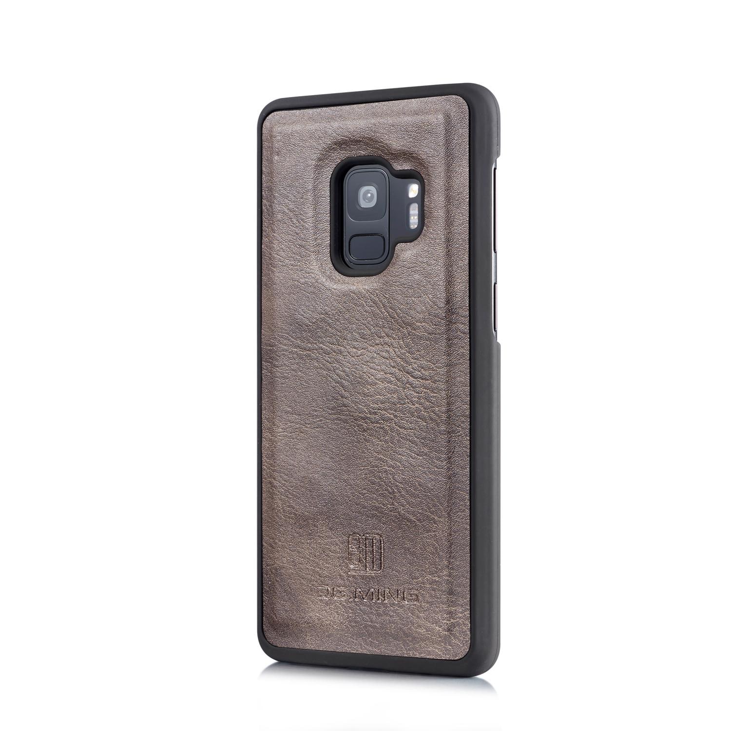 Samsung Galaxy S9 Plånboksfodral med avtagbart skal, Brown