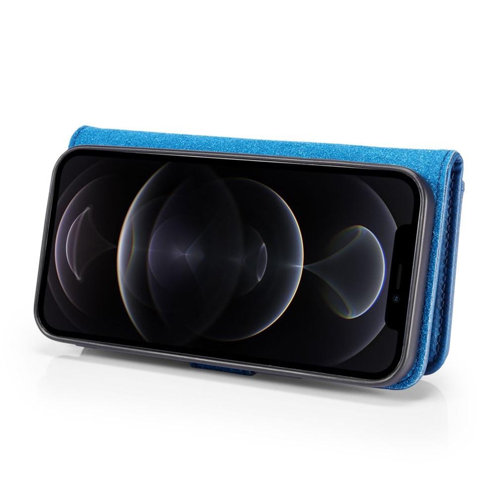 iPhone 12/iPhone 12 Pro Plånboksfodral med avtagbart skal, Blue