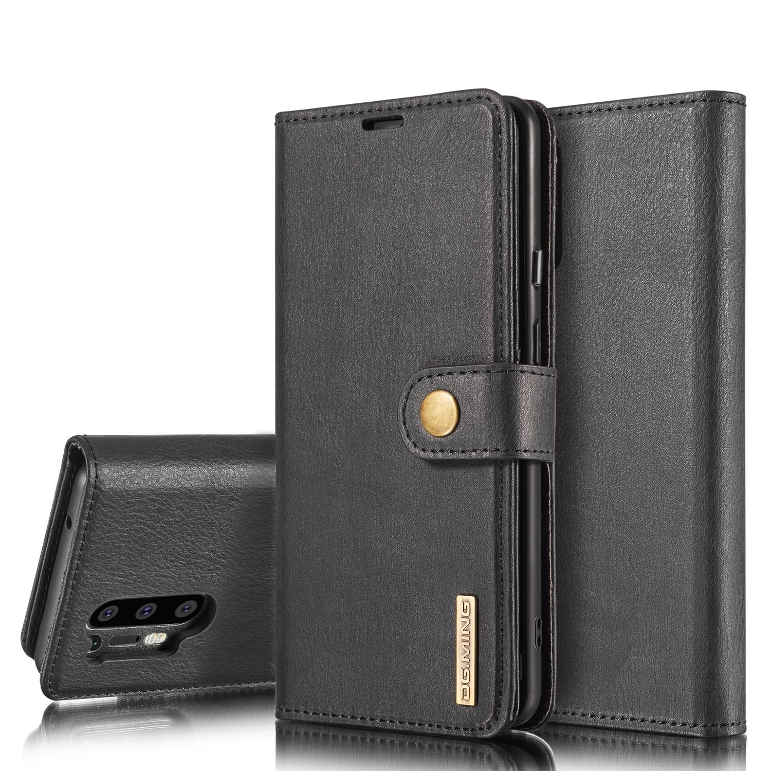 OnePlus 8 Pro Plånboksfodral med avtagbart skal, svart