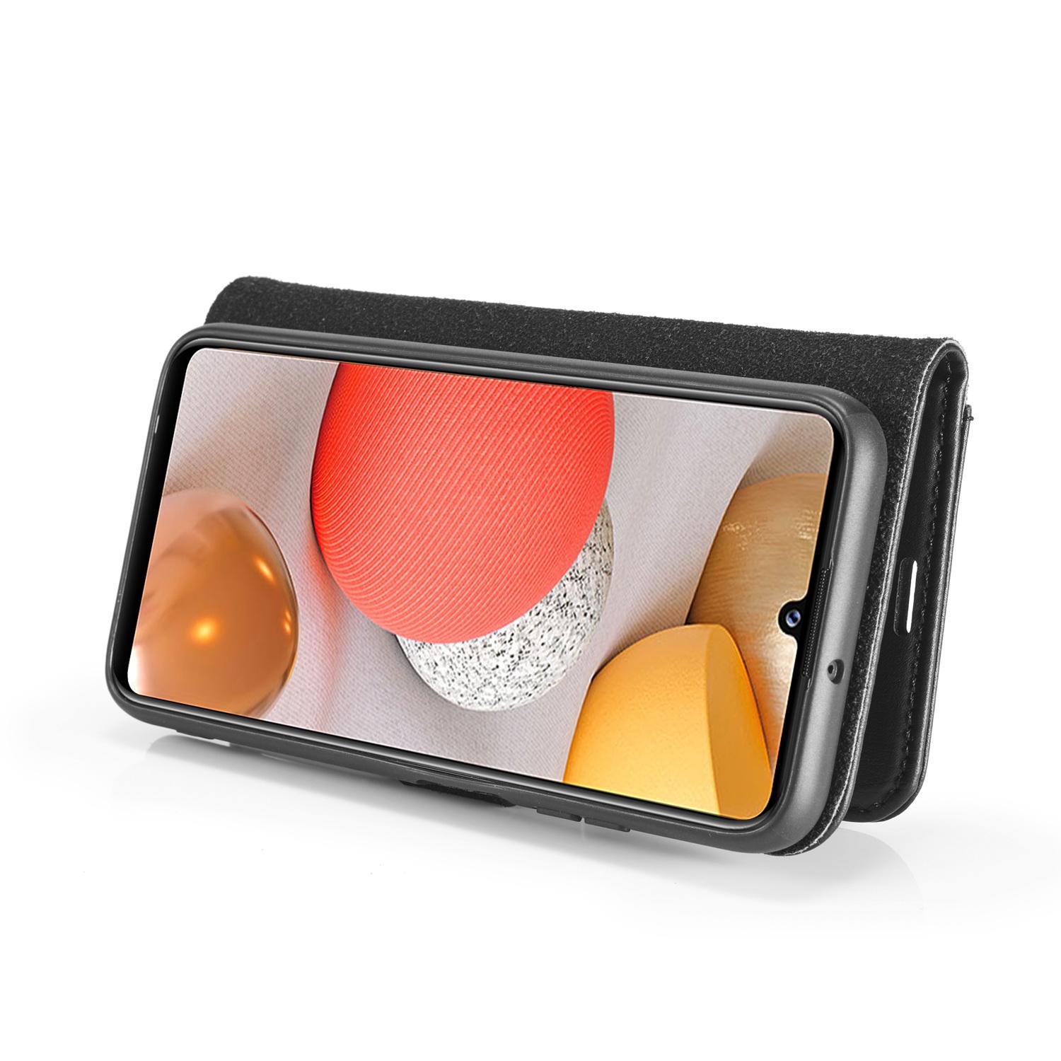 Samsung Galaxy A42 Plånboksfodral med avtagbart skal, Svart