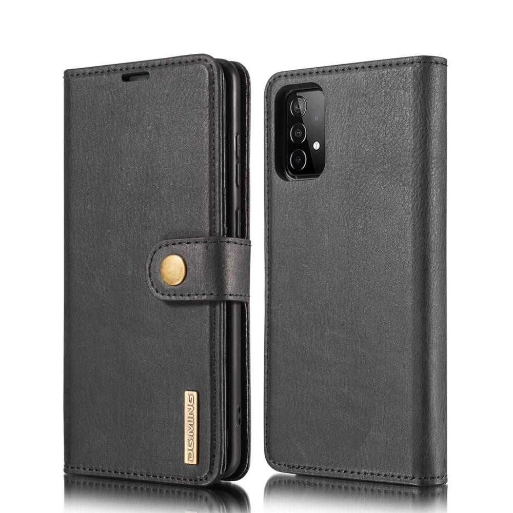 Samsung Galaxy A52/A52s Plånboksfodral med avtagbart skal, svart