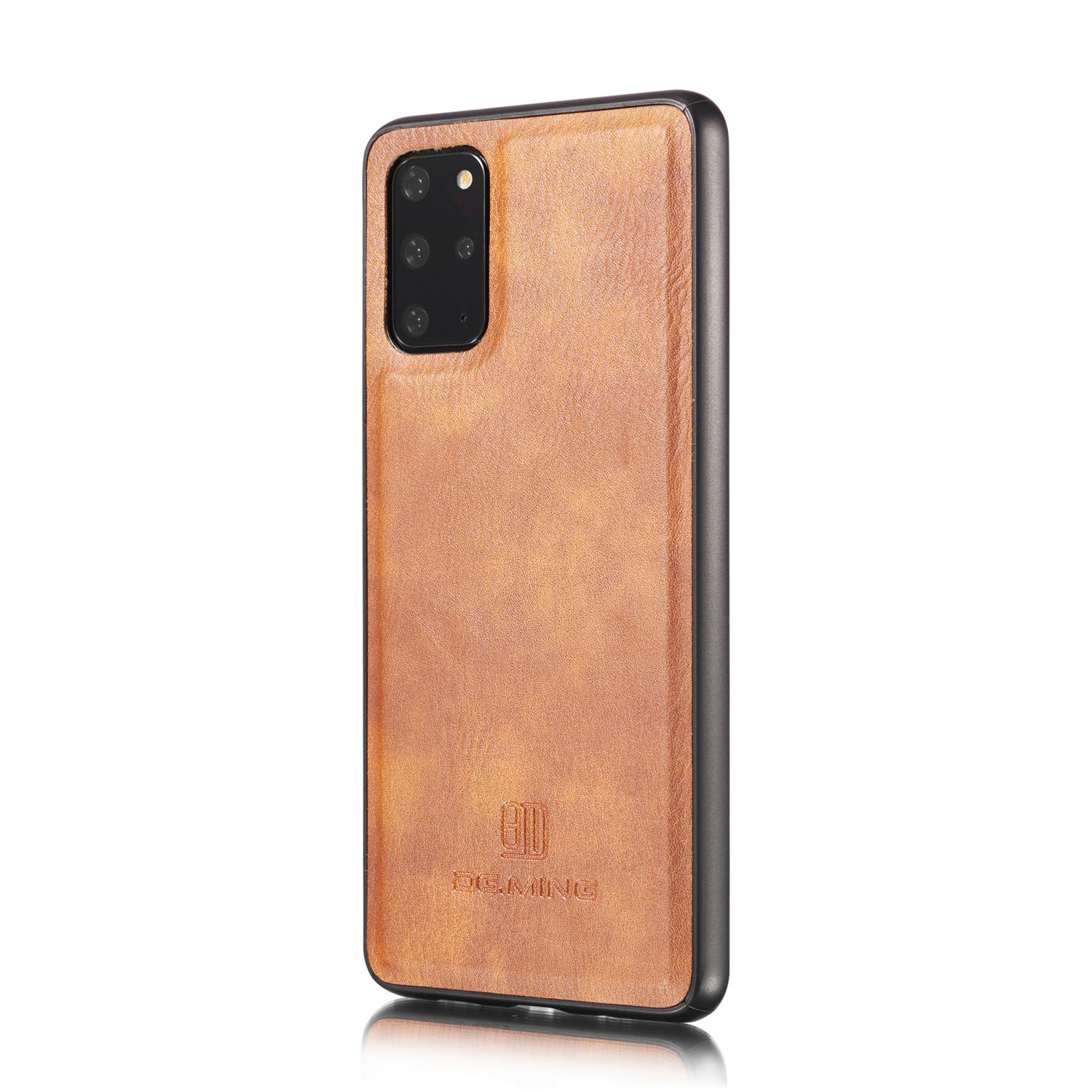 Samsung Galaxy S20 Plus Plånboksfodral med avtagbart skal, Cognac
