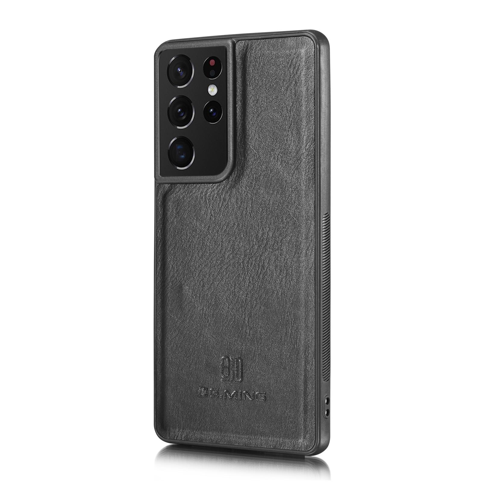 Samsung Galaxy S21 Ultra Plånboksfodral med avtagbart skal, Black