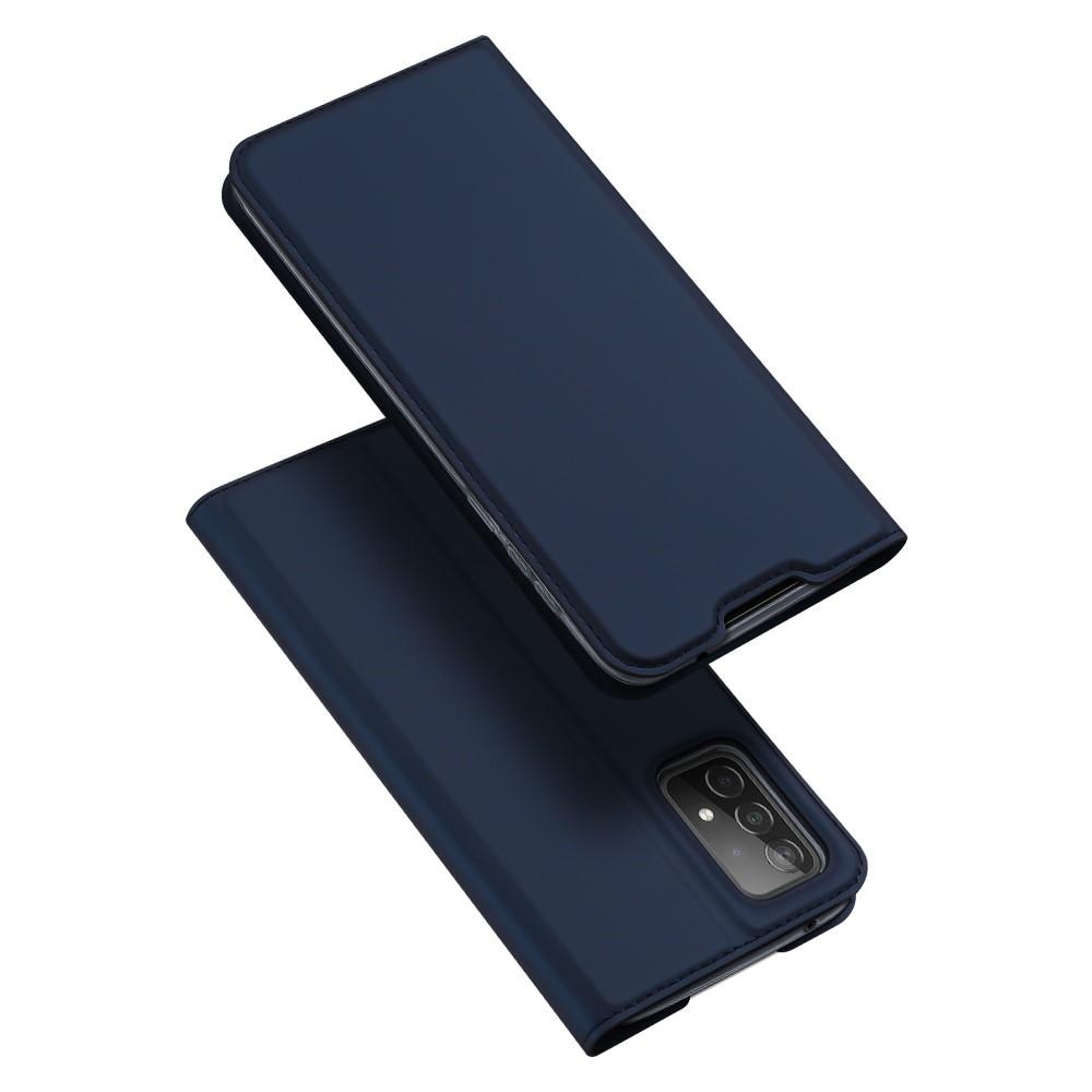 Samsung Galaxy A52/A52s Slimmat mobilfodral, Navy
