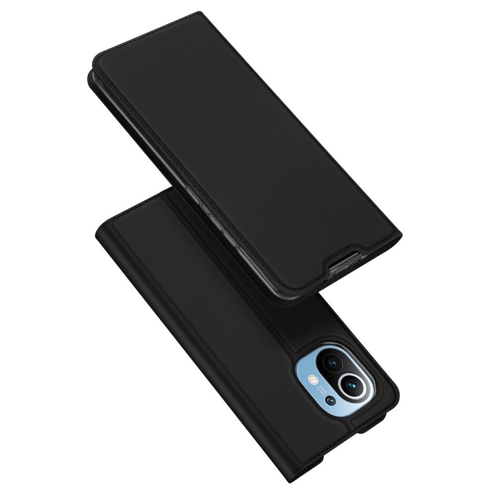 Xiaomi Mi 11 Slimmat mobilfodral, Svart