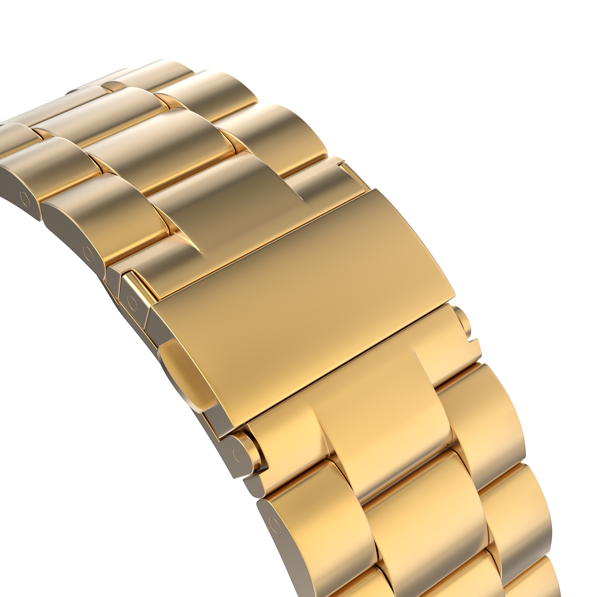 Apple Watch SE 40mm Stilrent länkarmband i metall, guld
