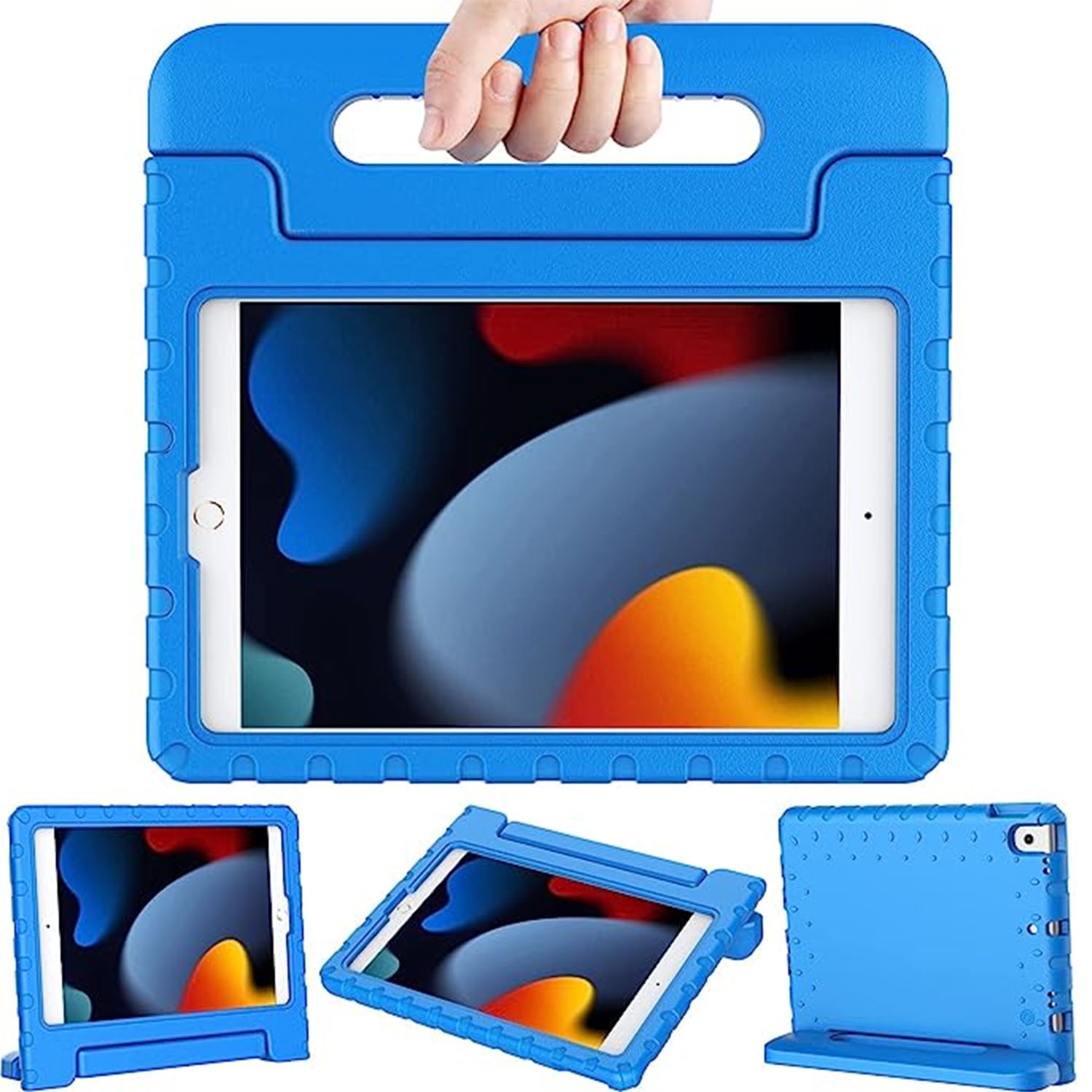 iPad Pro 10.5 2nd Gen (2017) Stöttåligt skal/fodral - Perfekt för barn, blå