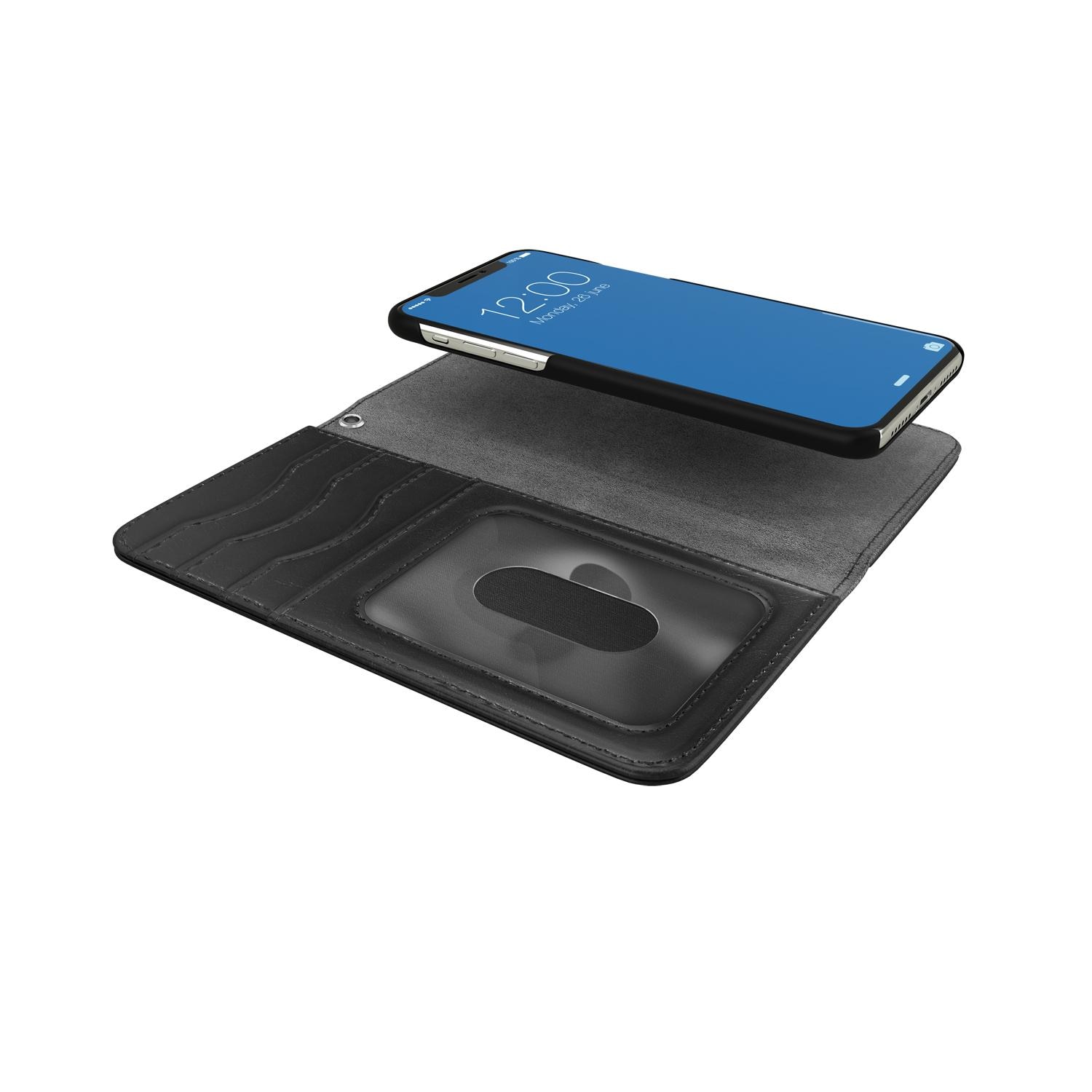 iPhone XR Plånboksfodral Magnet Wallet+, svart