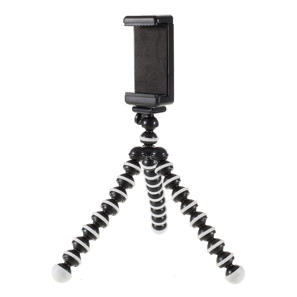 Mobilstativ Tripod med böjbara ben, svart