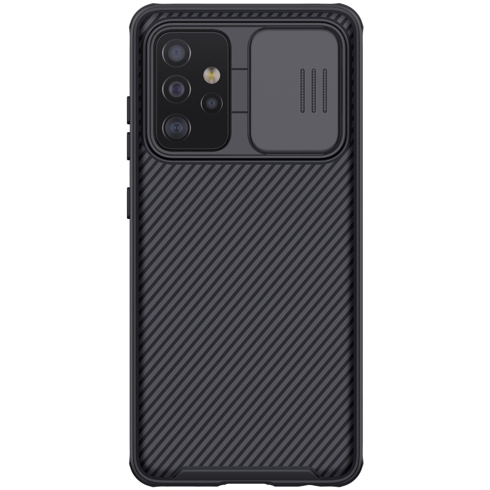 Samsung Galaxy A52 5G Skal med kameraskydd - CamShield, Svart