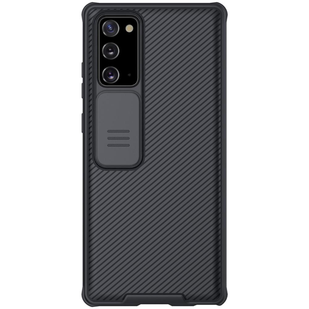 Galaxy Note 20 Skal med kameraskydd - CamShield, svart