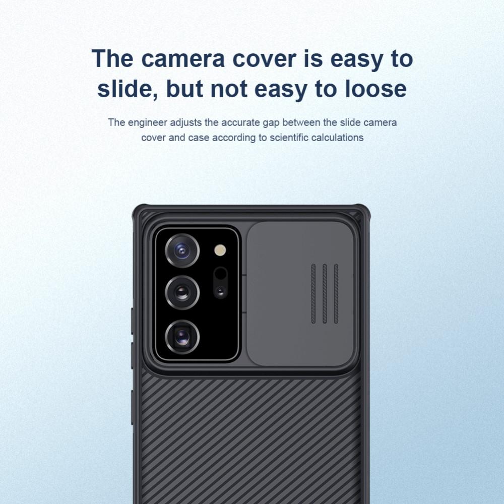 Galaxy Note 20 Ultra Skal med kameraskydd - CamShield, svart